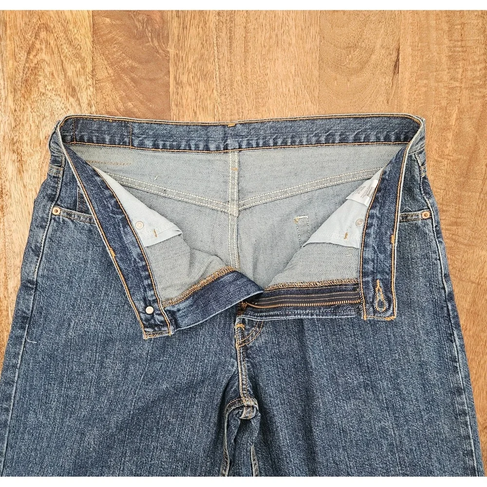 Levi's 550 Denim Shorts Mens 36 Blue Relaxed Fit Dadcore Jorts 90s Streetwear